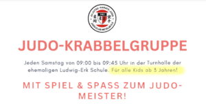 Judo-Krabbelgruppe